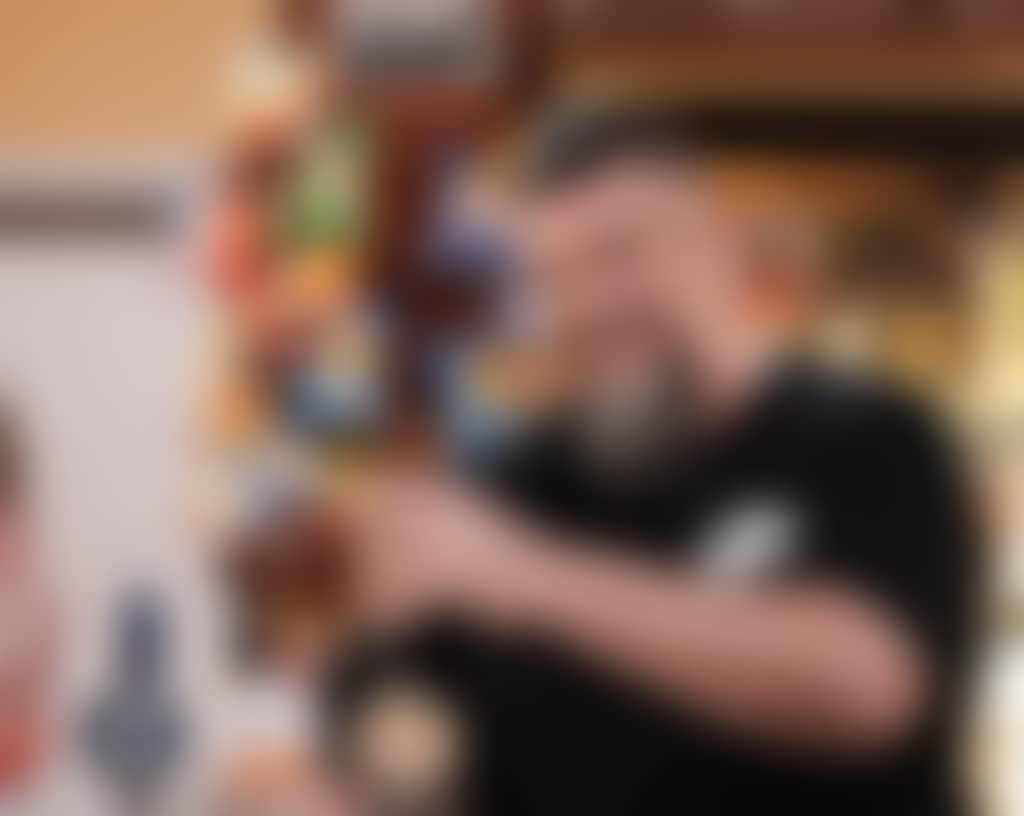 Norm pouring a beer cropped 2