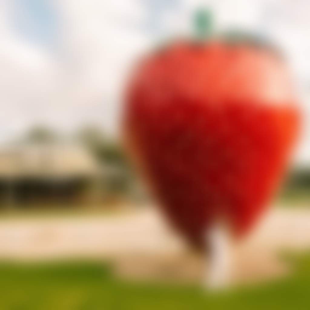 Girl at Big Strawberry Koonoomoo
